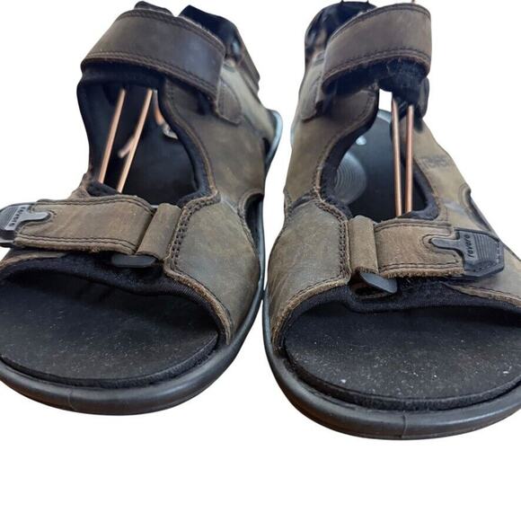 Revere Montana Crazy Horse Brown Leather Sport Hiking Camping Sandals Shoes 9 main image 11